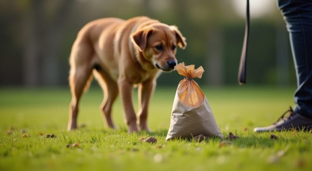 Papierowe torebki na psie kupy